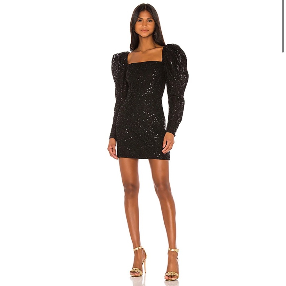 NWT LPA puff sleeve dress